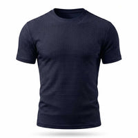 Arden - Ultra-comfortable Men's Crew Neck T-Shirt - Midnight Navy / S