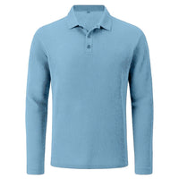 Lusso - Ultra-comfortable Polo Shirt for Men - Coastal blue / S